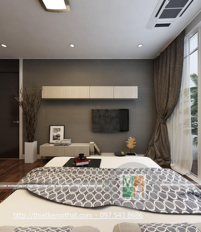 Thiết kế nội thất chung cư cao cấp KeangNam - Nhà Anh Trường